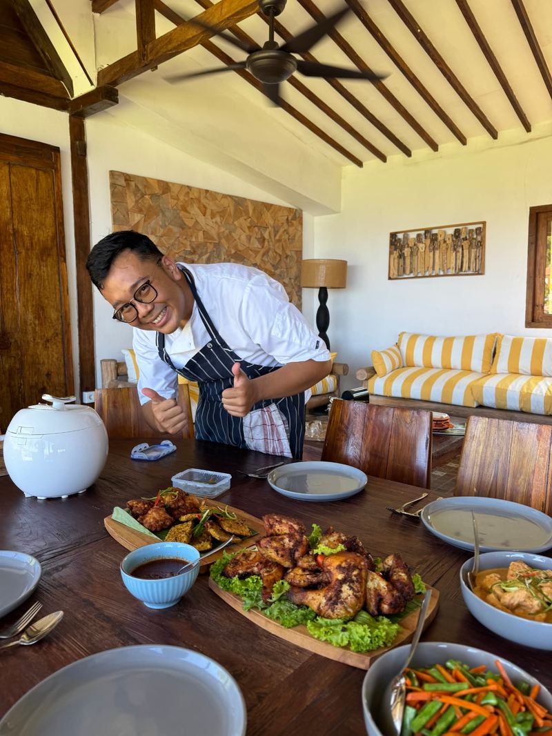 Penida Society home chef menu