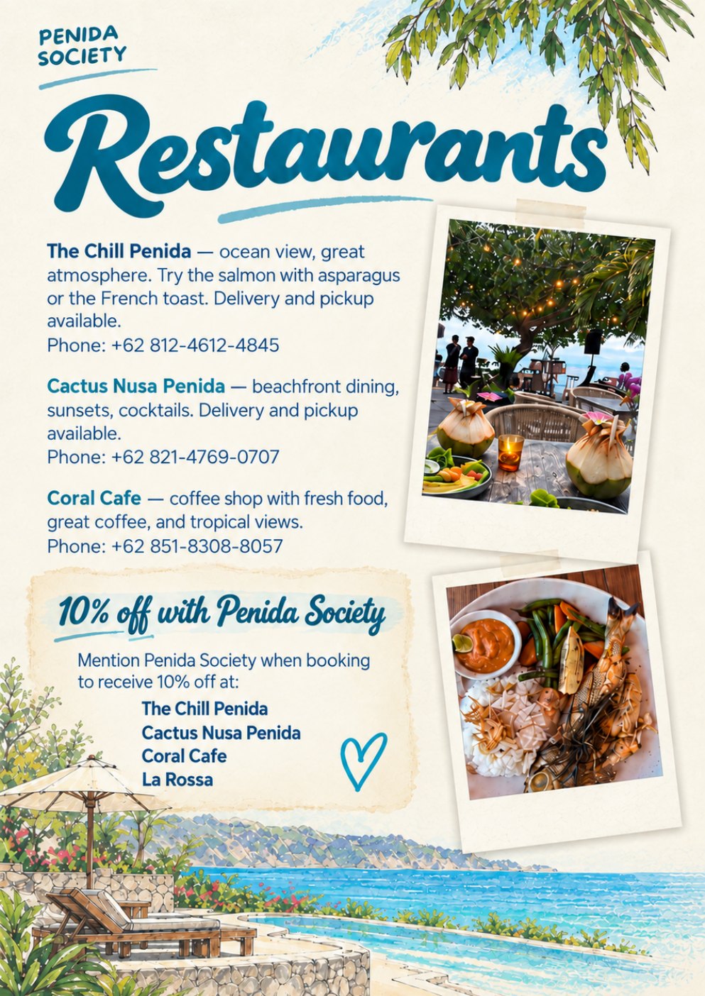 The Penida Society guest guide, page 3
