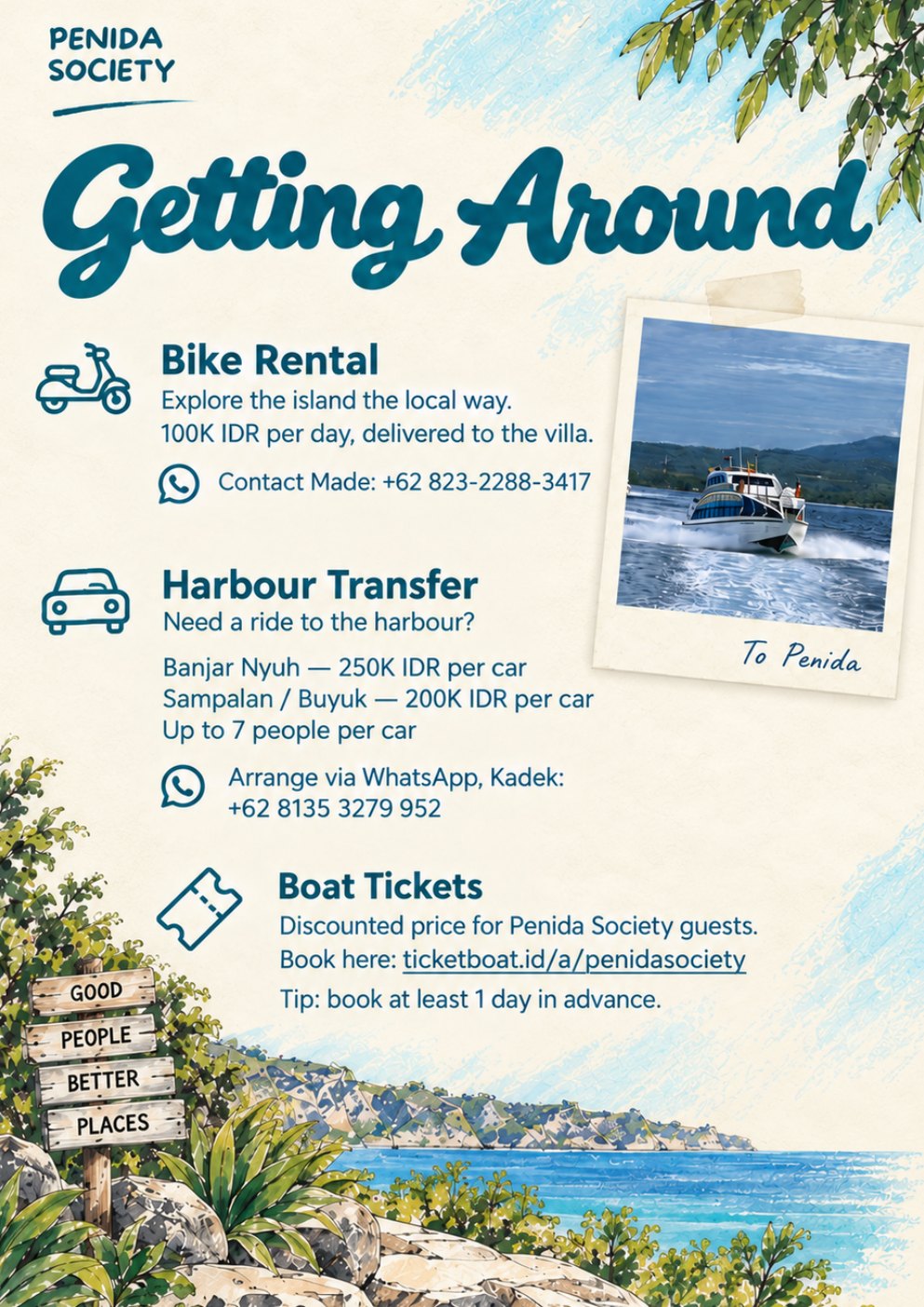 The Penida Society guest guide, page 9