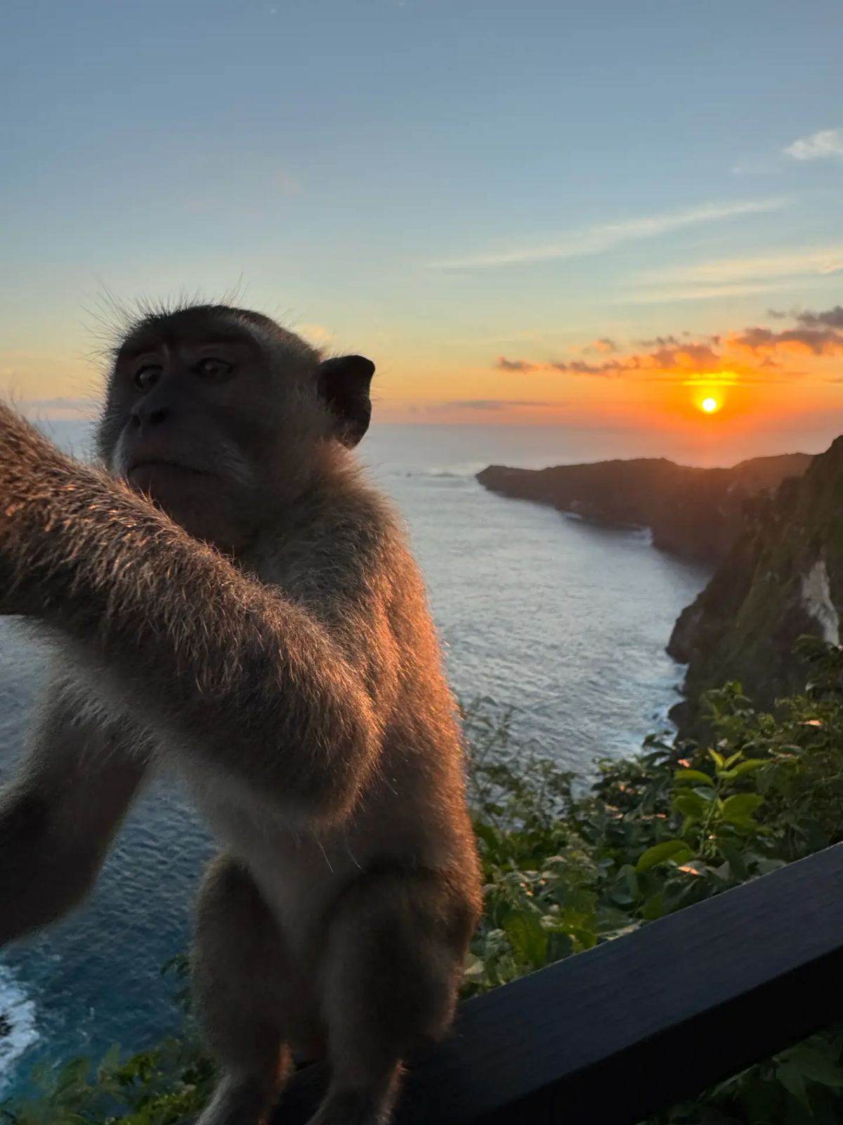 The landscape of Nusa Penida