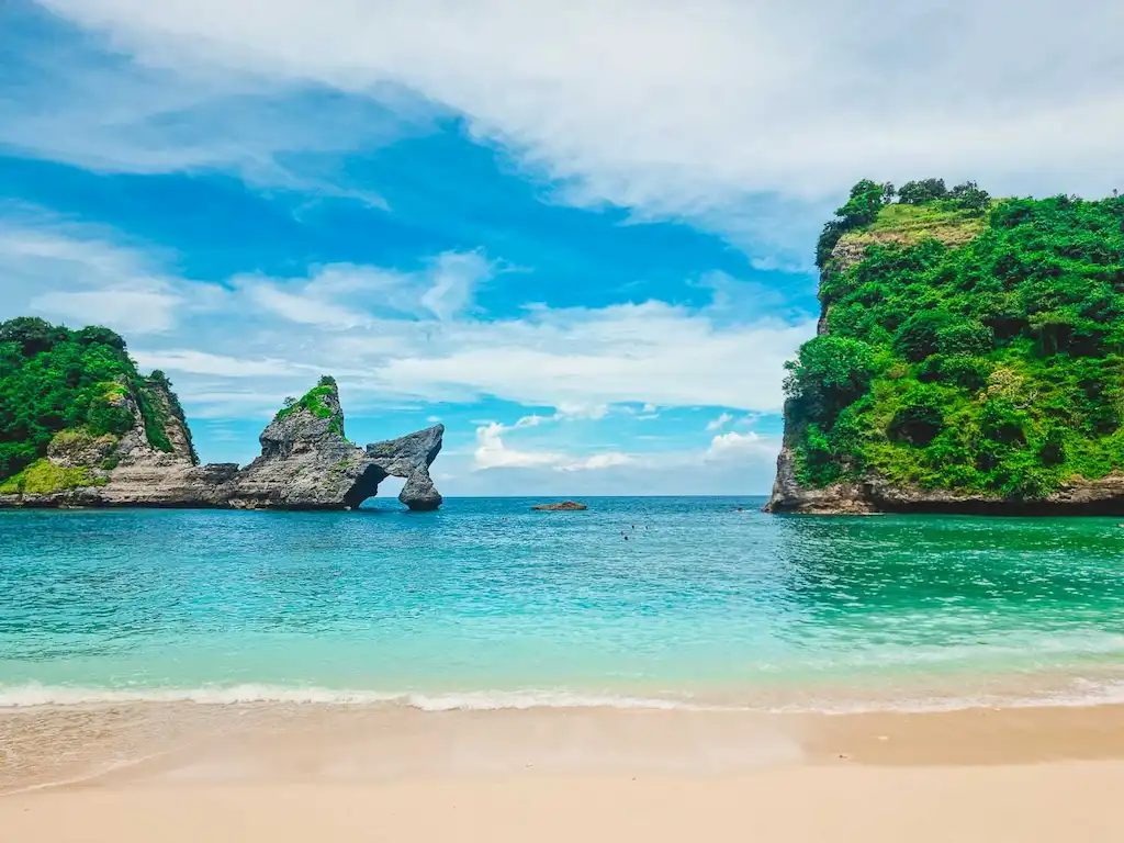Atuh Beach on Nusa Penida