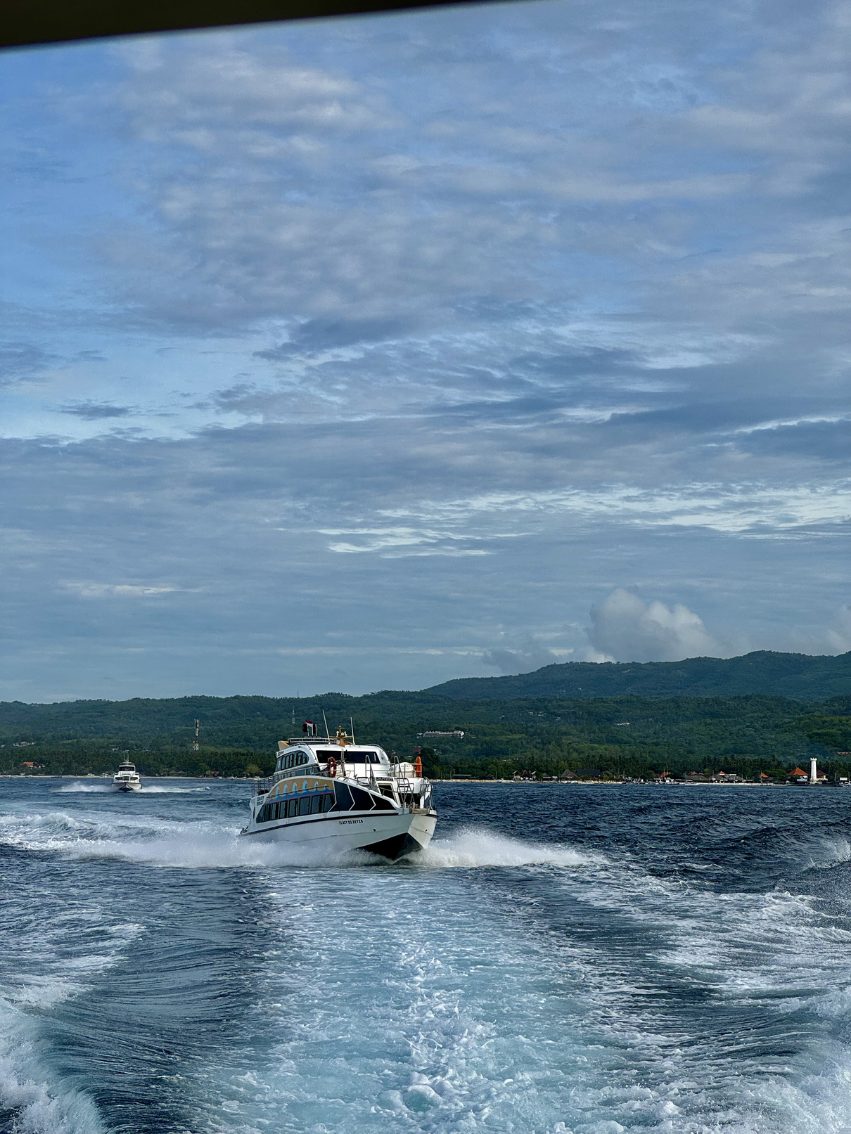 Nusa Penida seen from above
