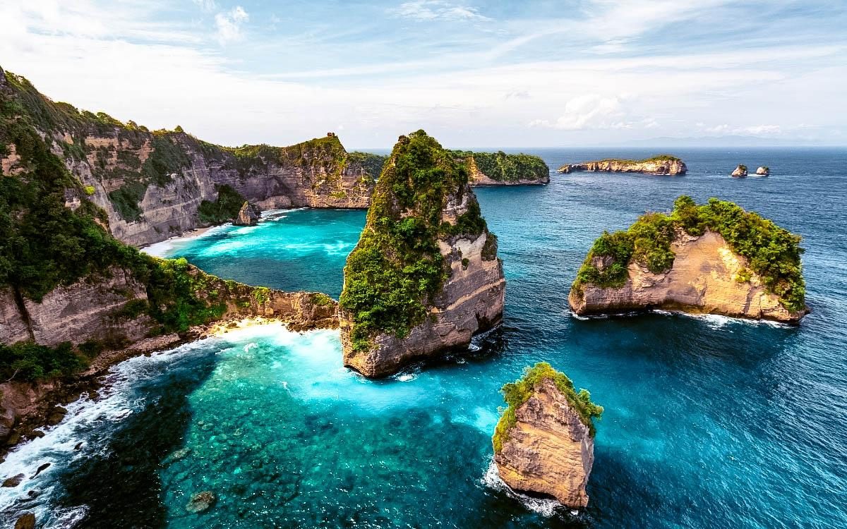 Thousand Island viewpoint on Nusa Penida