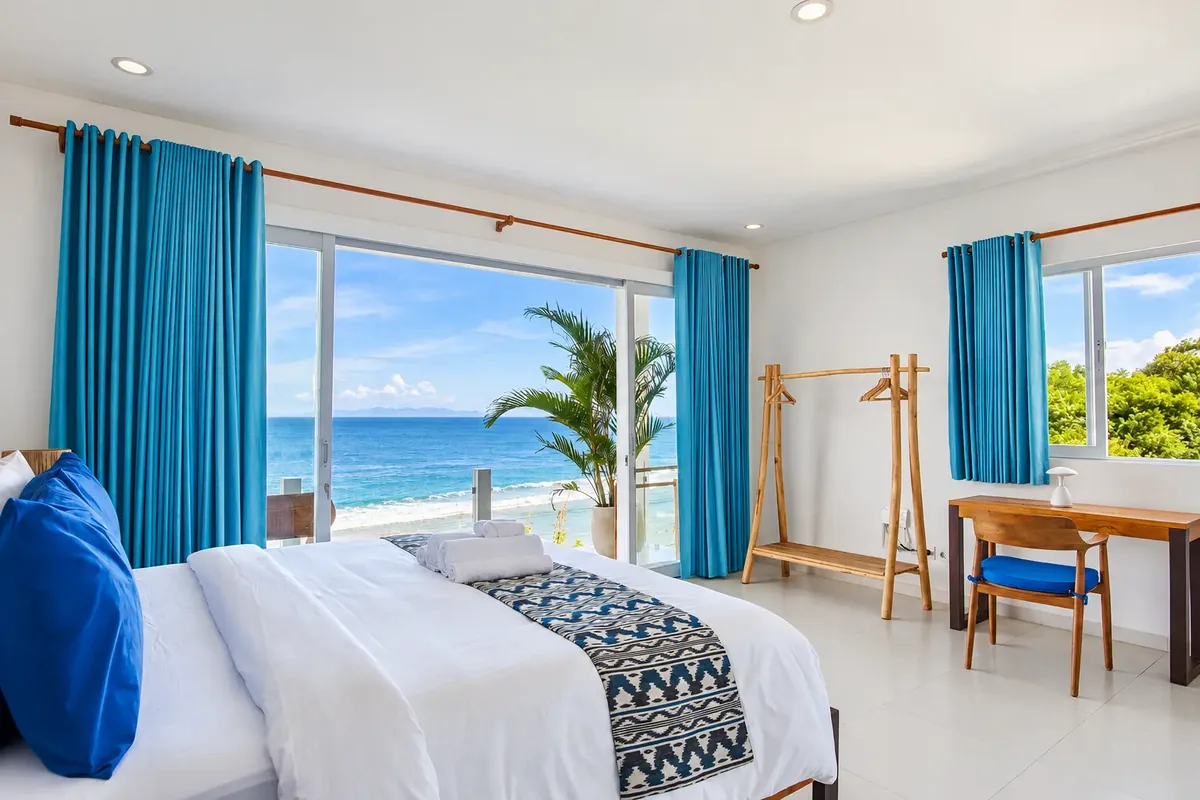 Deuxième chambre de la Villa Helios avec vue mer, Nusa Penida