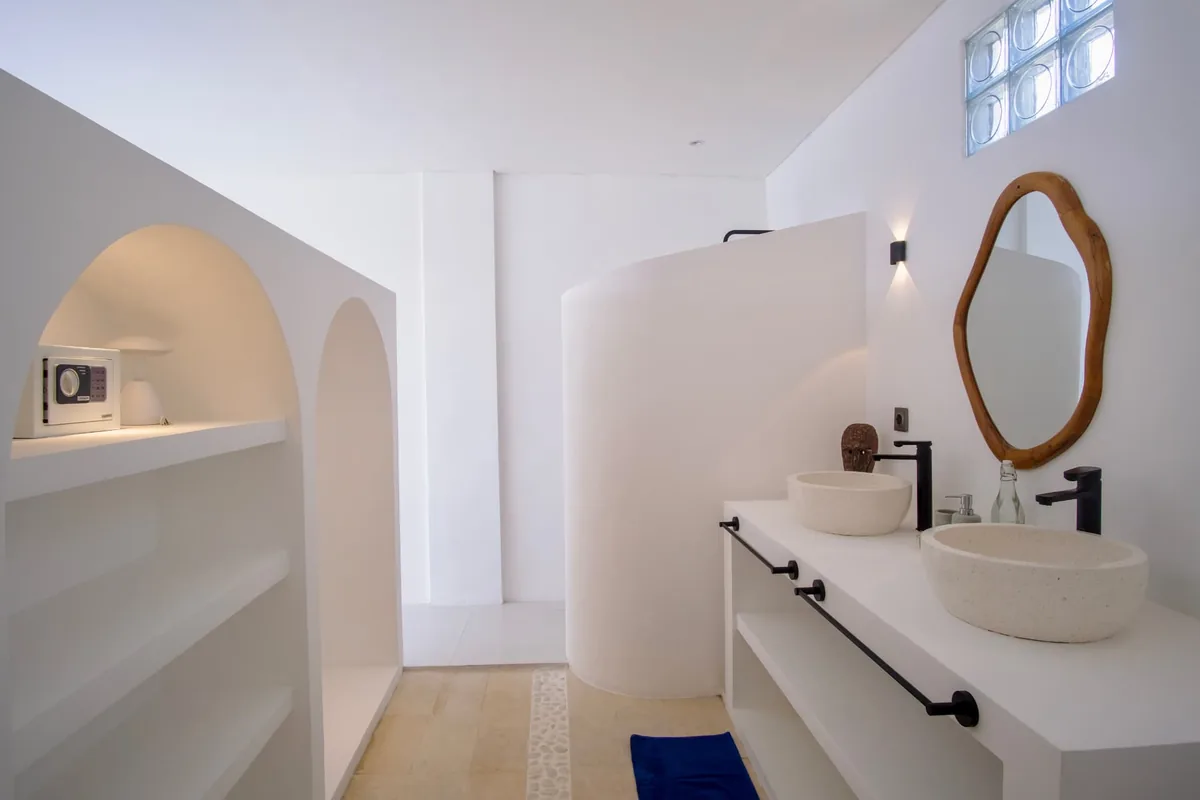 Deuxième salle de bain de la Villa Kerylos, Nusa Penida