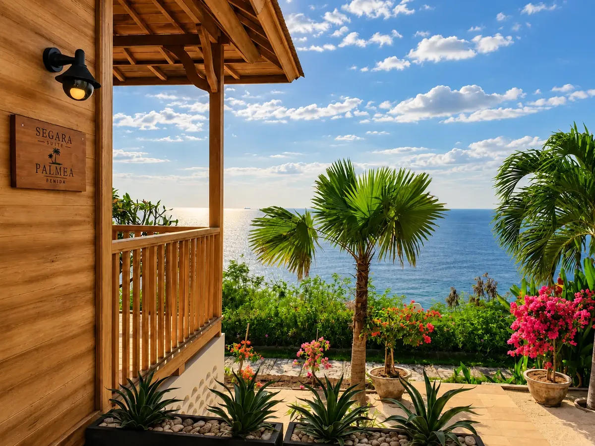 Segara Suites: Palmea detail 2